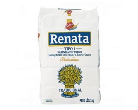 FARINHA DE TRIGO TRADICIONAL RENATA PACOTE 1KG DELIVERY ALABARCE