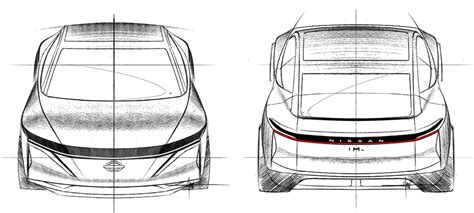 Futuristic Car Sketch