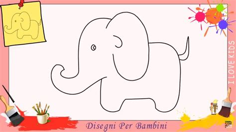 Disegni Di Elefante 2 Come Disegnare Un Elefante Facile Passo Per