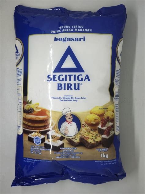 Tepung Bogasari Segitiga Biru Premium Kg Asba Jaya Berkah