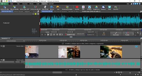 VideoPad un software sencillo rápido e intuitivo para la edición de