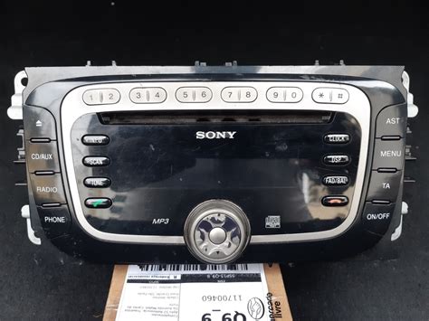 Rádio Sony Som Original Cd Player Ford Focus 2009 Até 2011 Mercado Livre