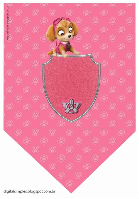 Skye Paw Patrol Printables