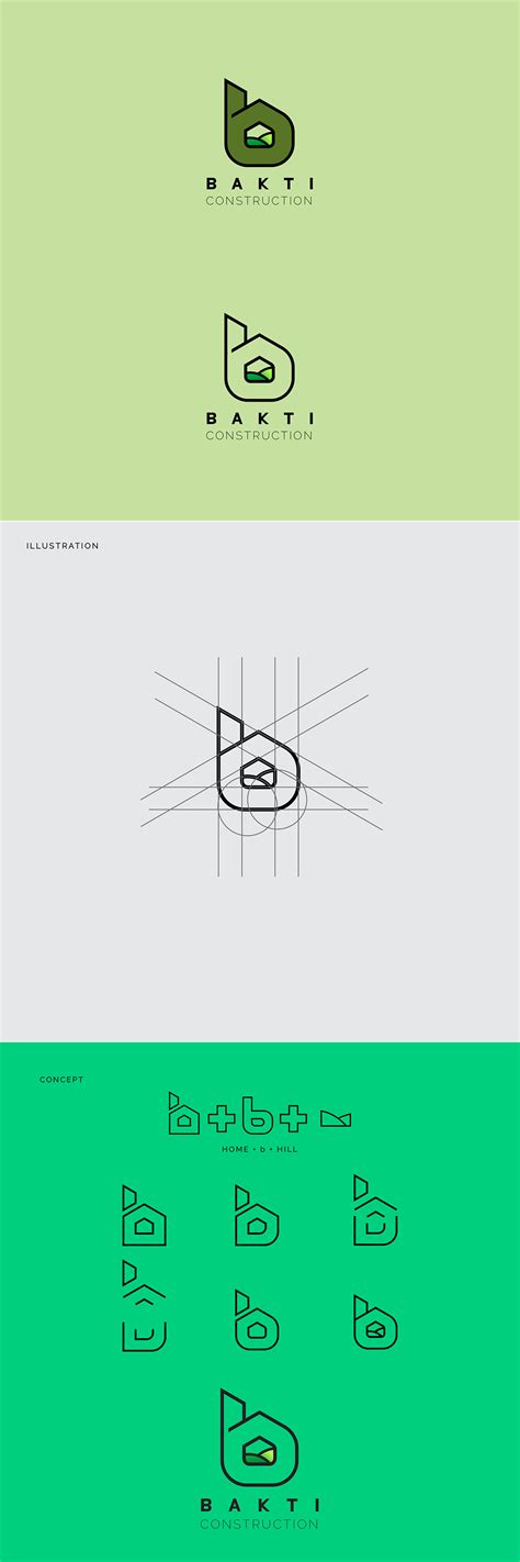 BAKTI CONSTRUCTION LOGO DESIGN on Behance
