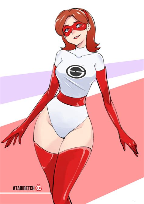 Elastigirl Glory Days Fan Art By Ataribetch On Deviantart