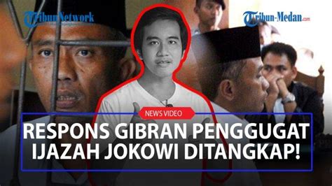 Respons Gibran Terkait Penangkapan Penggugat Ijazah Jokowi Yang