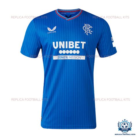 Rangers Home Men Replica Shirts 2324 Same As Official Ones