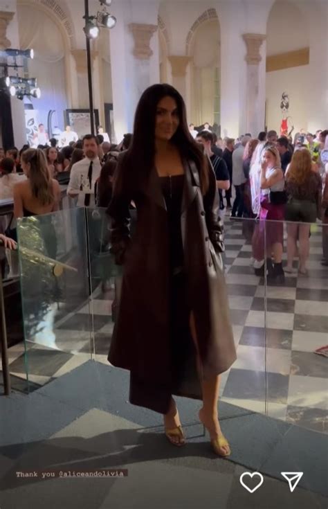 Molly Qerim looks sensational in dress and leather coat as First Take ...