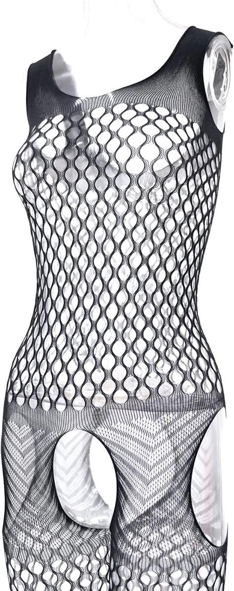 Amazon chu U chu Lingerie Collection グラマラスボディストッキング G 032 ブラック スケスケ セクシーランジェリー chu U chu