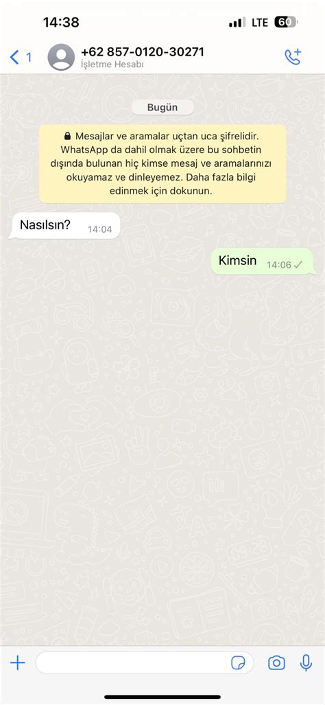 WhatsApp Yabancı Numara Mesaj Gönderdi Şikayetvar