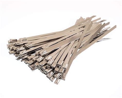 Buy GTSE 10 Inch Metal Zip Ties Heavy Duty 25 Pack 316 Grade With