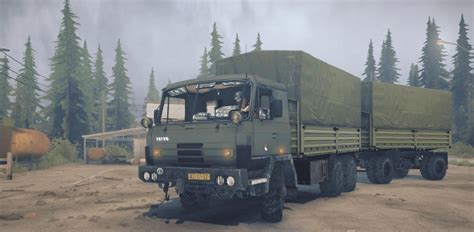 Tatra Vvn Truck V Mudrunner Snowrunner Spintires