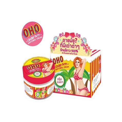 Jual OHO Underarm Whitening Cream Thailand 10g Shopee Indonesia