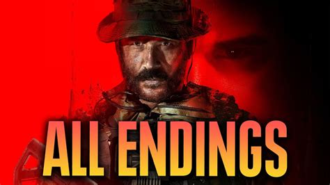 Call Of Duty Modern Warfare All Endings Post Credit Scene