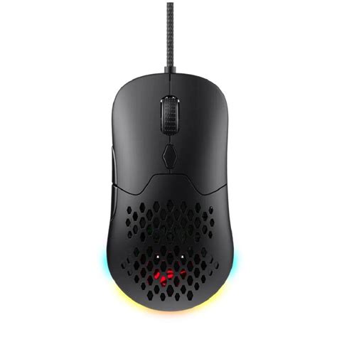 Mouse Gamer Havit Fio Preto MS963 KaBuM