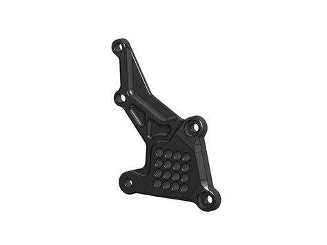 AR 162 BONAMICI RACING BACK PLATE REPLACEMENT PART FOR REAR SETS YAMAHA