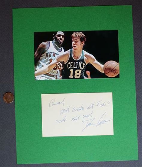 1970 80 Boston Celtics Star Dave Cowens Signed Autograph Photo Set