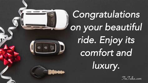 Congratulation Wishes On Your New Car
