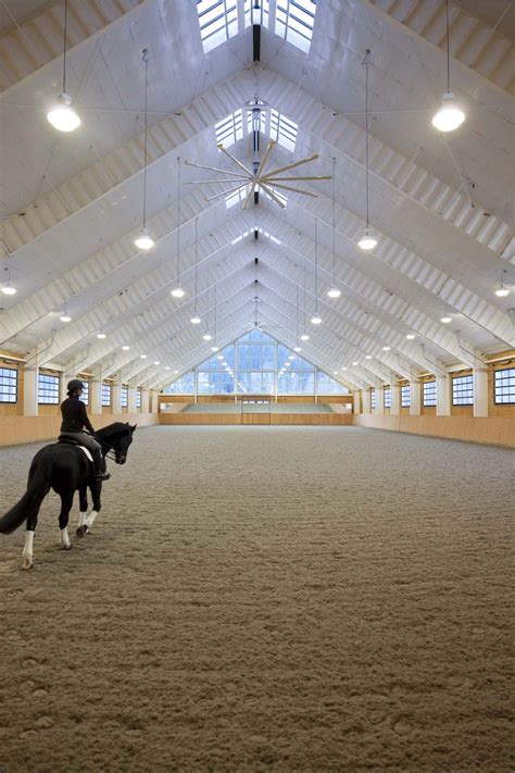 We Are All Envious Of This Rider Riding In The Indoor Arena At The