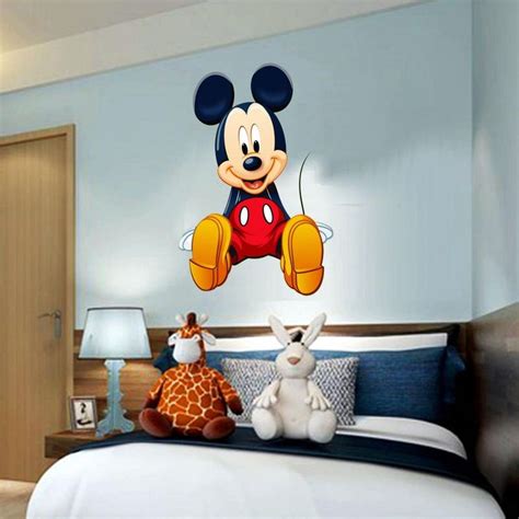 Mickey Mouse Disney 3d Window Decal Wall Sticker Home Decor Art Mural Ebay Wall Stickers