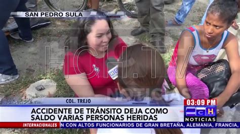 Accidente Vial Deja Varias Personas Heridas En La Colonia Trejo De Sps Youtube