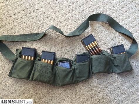 Armslist For Sale M Garand Bandolier With Clips And Ammo