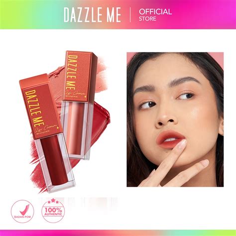 Jual ISI 2 PCS BPOM DAZZLE ME Mousse Lip Cream Bundle Best