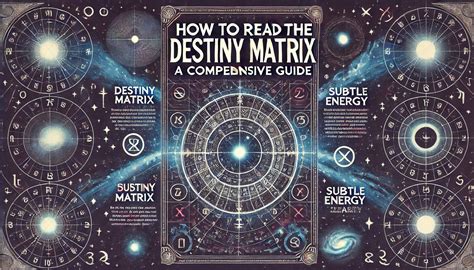 How To Read Destiny Matrix Chart