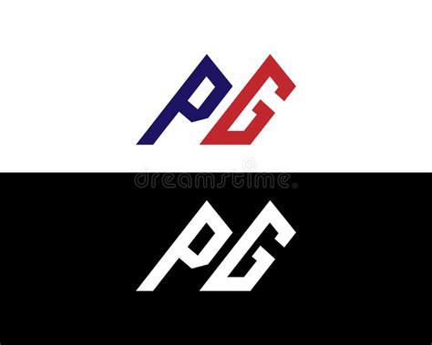 PG Logo Design Modern Concept Stock Vector - Illustration of idea ...