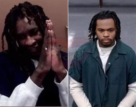 Say Cheese 👄🧀 On Twitter New Pictures Of Young Thug And Gunna In Court