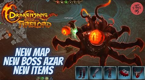 Drakensang Online Dso New Map New Boss Azar New Items Guide And