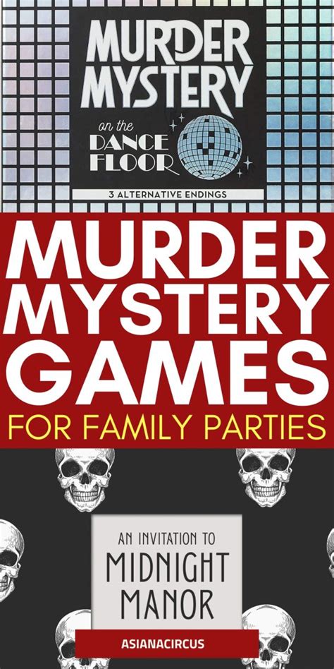 34 Best Murder Mystery Party Games For Adults Asiana Circus