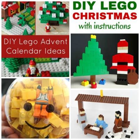 Christmas Projects To Build With Lego Bricks Printable Off