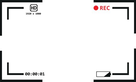 Camera Video Recording Frame Illustration Design 23782193 Vector Art At