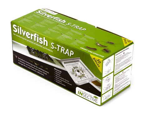 Silverfish Trap S Trap 30 Pieces Controlling Silverfish