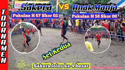 Laga Spektakuler Sama Sama Sang Juara Sakera Mampu Membobol Pertahanan