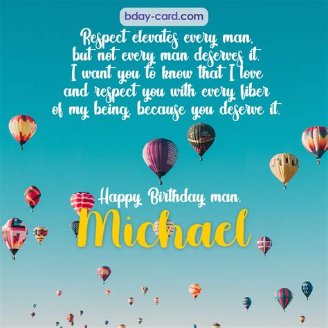 Birthday images for Michael 💐 — Free happy bday pictures and photos ...