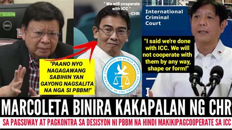 Cong Marcoleta Binira Ang Kakapalan Ng Chr Sa Pagsuway At Pagkontra Sa