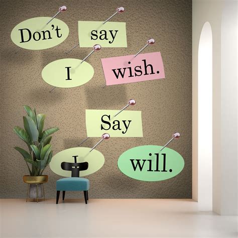 I Will, 3D Motivational Wallpaper for Office and Home - Magic Decor