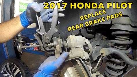 Honda Pilot Rear Brake Pad Replacement