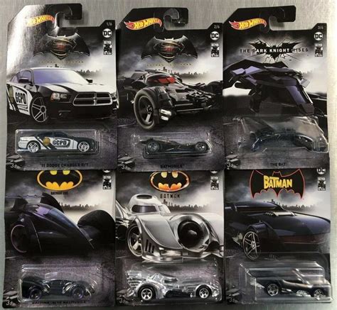 Full Details For 2019 Hot Wheels Batman Vehicles The Batman Universe Hot Wheels Batman Toys