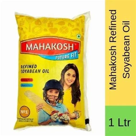 Mahakosh Refined Soyabean Oil POUCH Packaging Size 1 Litre At Rs 95