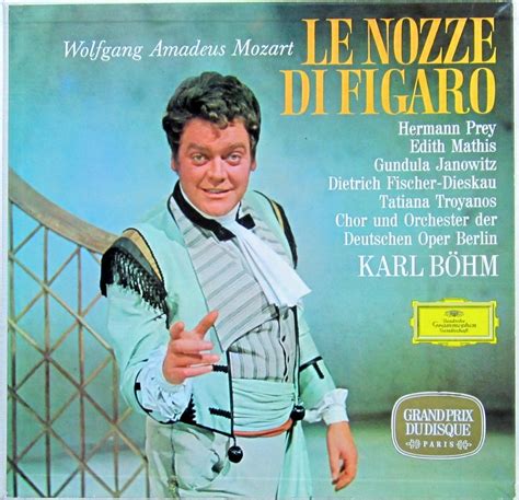 Mozart Le Nozze Di Figaro Gesamtaufnahme Italienisch Vinyl