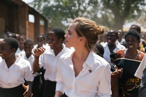 Emma Watson In Malawi To Shine Spotlight On Need To End Child Marriages