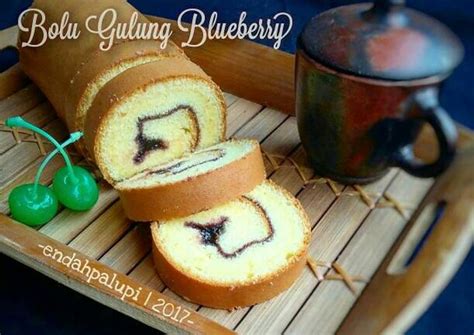 Resep Bolu Gulung Blueberry Oleh Endah Palupi Cookpad