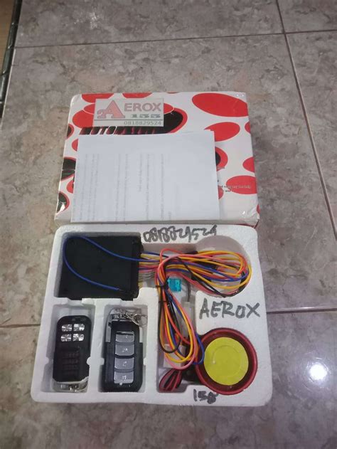 Alarm Motor Untuk Aerox 155 Jalankan Motor Dengan Aman Dan Nyaman