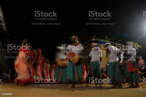 Santali Folk Dances Of Bengal Stock Photo Download Image Now Adult