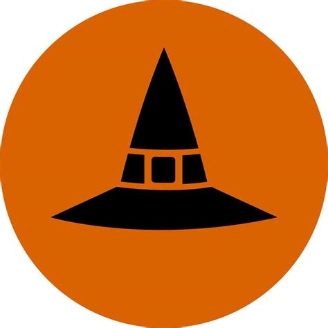 Witches hat, illustration, vector on white background. 13509933 Vector ...