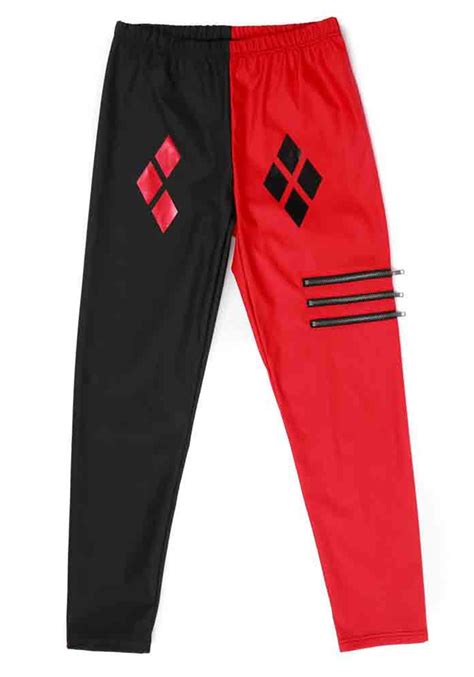 Dc Comics Cosplay Leggings For Harley Quinn