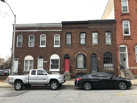 Rowhouses N Calvert Street Baltimore Md Flickr